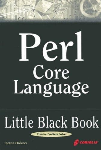 Tapa de Perl Core Language Little Black Book