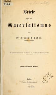Tapa de Briefe gegen den Materialismus