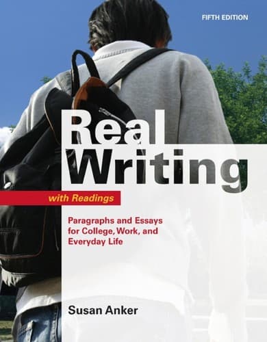 Tapa de Real writing with readings