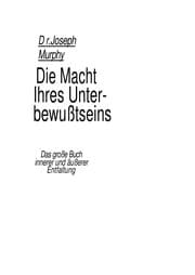 Tapa de Die Macht Ihres Unterbewusstseins