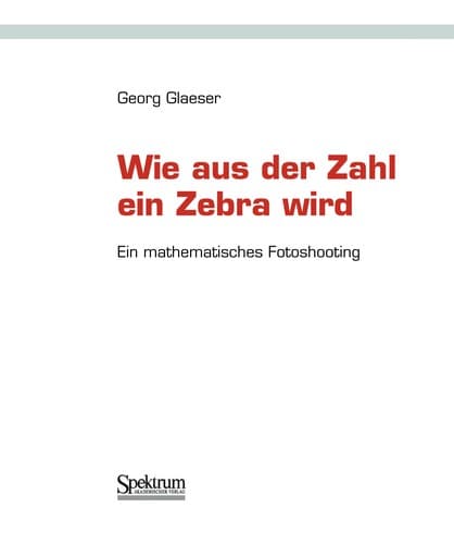 Tapa de Wie aus der Zahl ein Zebra wird
