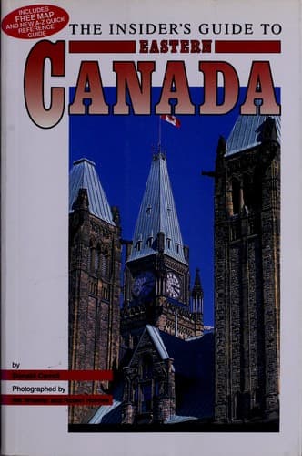 Tapa de The insider's guide to eastern Canada