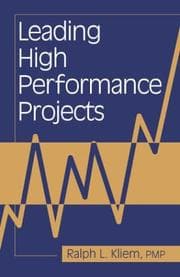 Tapa de Leading high performance projects