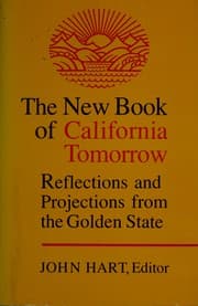 Tapa de The New book of California tomorrow