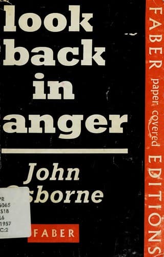 Tapa de Look back in anger