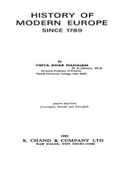 Tapa de History of modern Europe since 1789