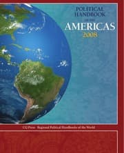 Tapa de Political handbook of the Americas 2008