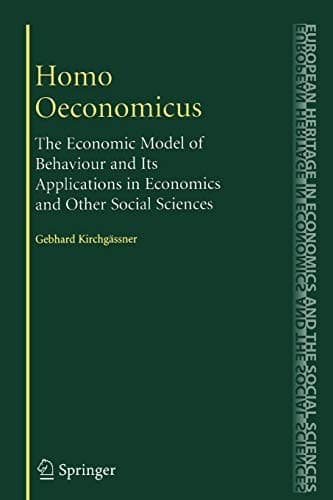 Tapa de Homo Oeconomicus