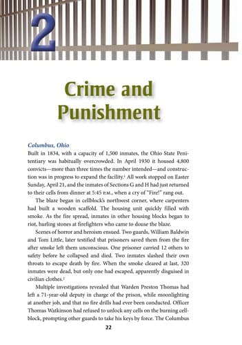Tapa de Prison and the penal system
