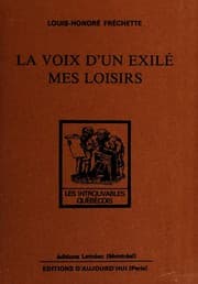 Tapa de La voix d'un exilé ; Mes loisirs