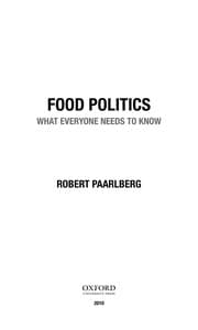 Tapa de Food politics