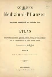 Tapa de Köhler's Medizinal-Pflanzen in naturgetreuen Abbildungen mit kurz erläuterndem Texte