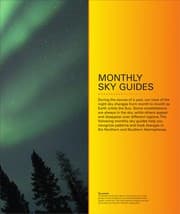 Tapa de The night sky month by month