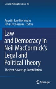 Tapa de Law and Democracy in Neil MacCormick's Legal and Political Theory