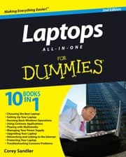 Tapa de Laptops All-in-One For Dummies