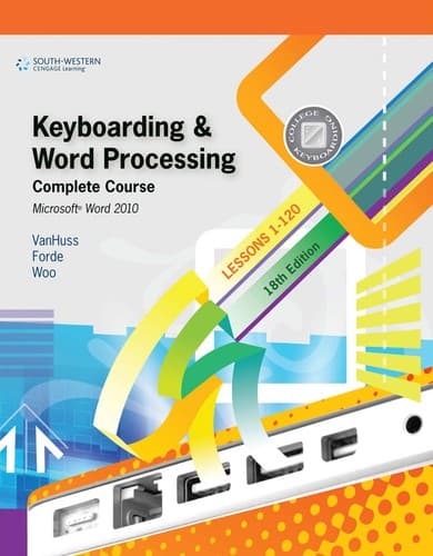 Tapa de Keyboarding & word processing