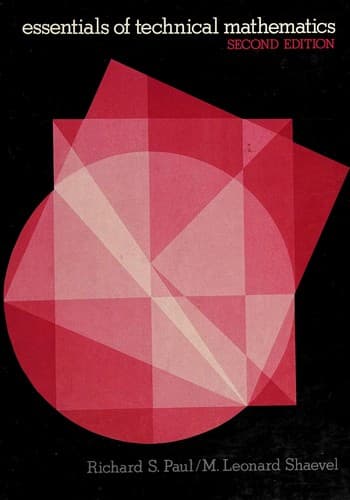 Tapa de Essentials of technical mathematics