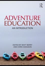 Tapa de Adventure education