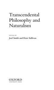 Tapa de Transcendental Philosophy and Naturalism
