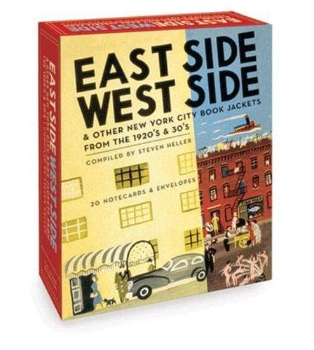 Tapa de East Side West Side, A Postcard Book