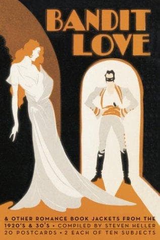 Tapa de Bandit Love, A Postcard Book