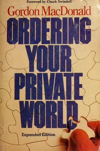 Tapa de Ordering your private world
