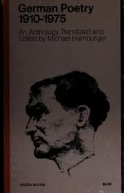 Tapa de German poetry, 1910-1975