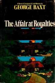 Tapa de The affair at Royalties / George Baxt