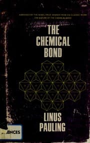 Tapa de Nature of the chemical bond