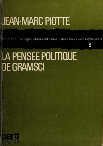 Tapa de la pensée politique de Gramsci