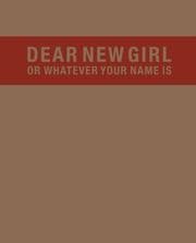 Tapa de Dear New Girl or Whatever Your Name Is
