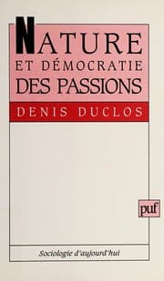 Tapa de Nature et démocratie des passions