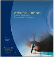 Tapa de Write for business : a compact guide to writing & communicating in the workplace