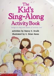 Tapa de The kid's sing-along activity book