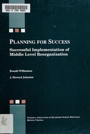 Tapa de Planning for Success