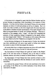 Tapa de A concordance to the Old and New Testament, ed. by C.S. Carey