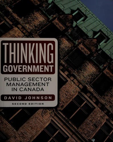 Tapa de Thinking government