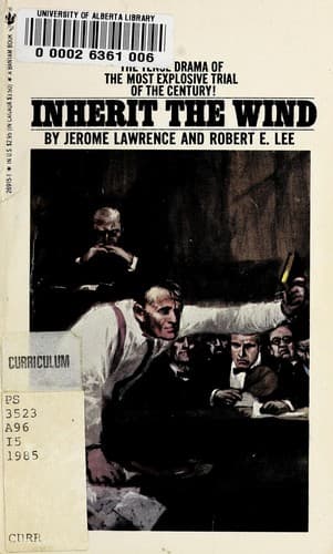 Tapa de Inherit the wind