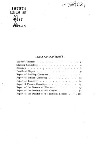Tapa de Annual Reports