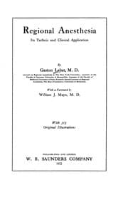 Tapa de Regional anesthesia