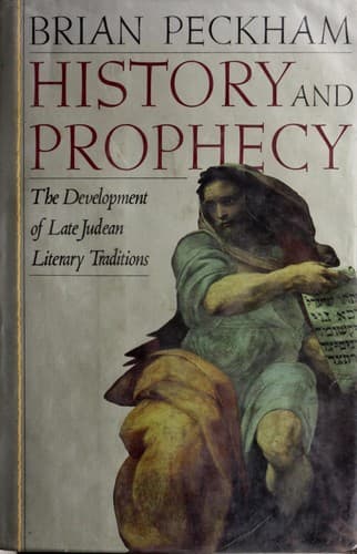 Tapa de History and prophecy