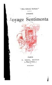 Tapa de Voyage sentimental