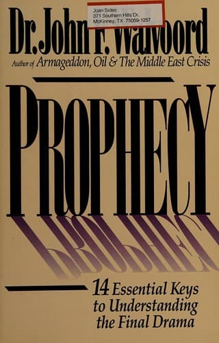 Tapa de Prophecy