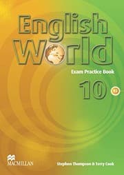 Tapa de English World 10 Exam Practice Book