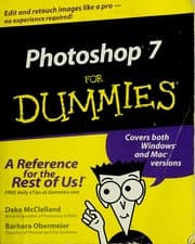 Tapa de Photoshop 7 for dummies
