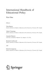 Tapa de International handbook of educational policy