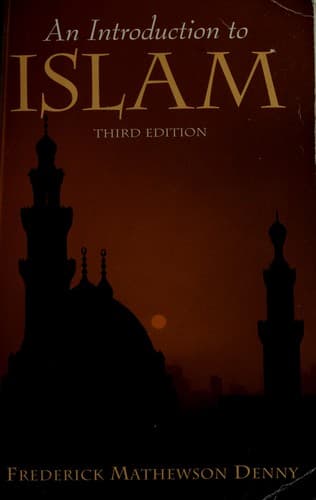 Tapa de An introduction to Islam