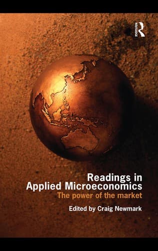 Tapa de Readings in applied microeconomics