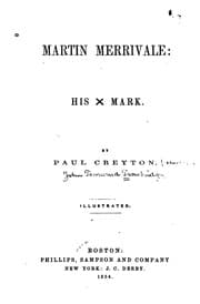 Tapa de Martin Merrivale: His X Mark