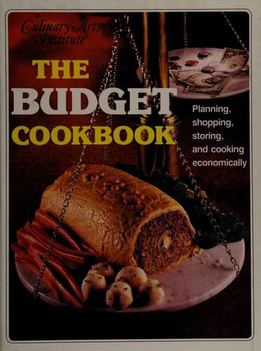 Tapa de The budget cookbook